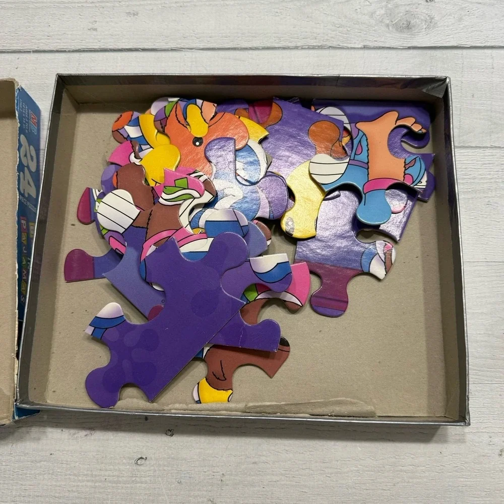 Vintage bananas in pajamas 24 piece puzzle